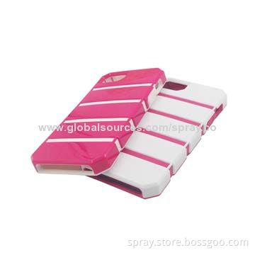 Dual Injection Protective Case Cover Hard Plastic with Soft TPU for iPhone 5/5S